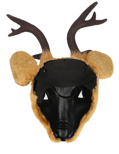 Semimască de pluș cerb pentru adulți 