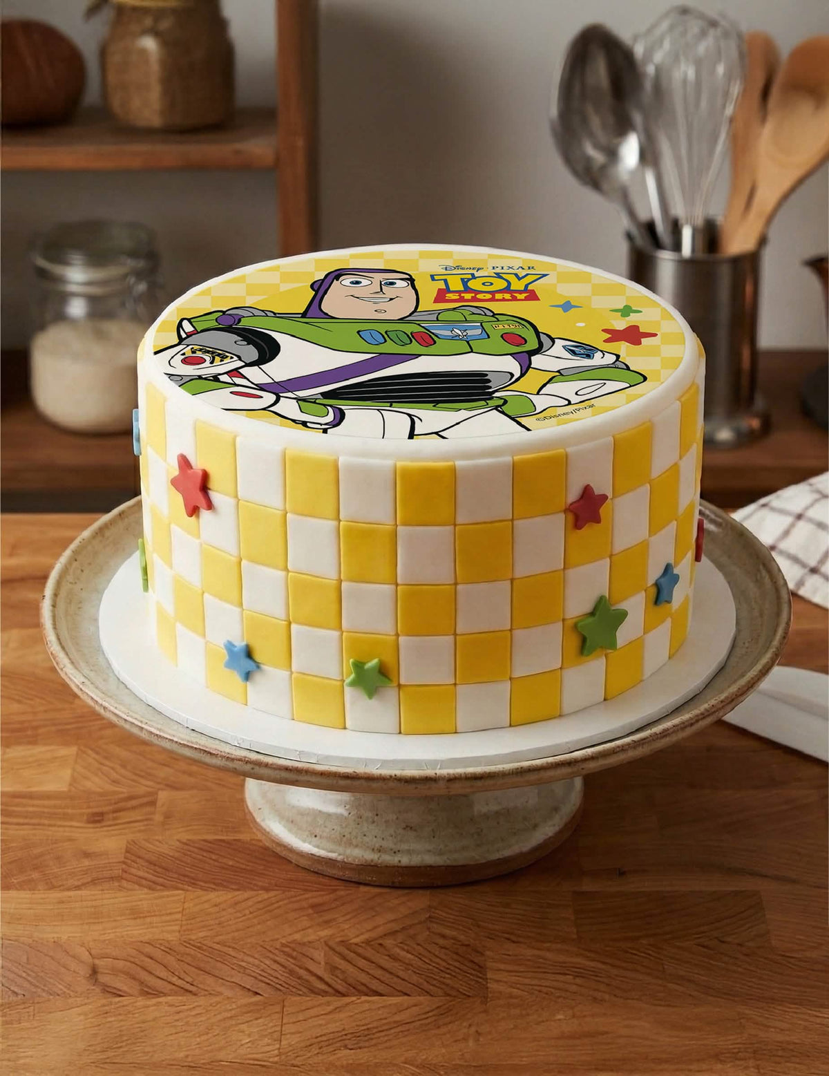 Disc din vafă pentru tort Buzz Lightyear Toy Story™ 20 cm