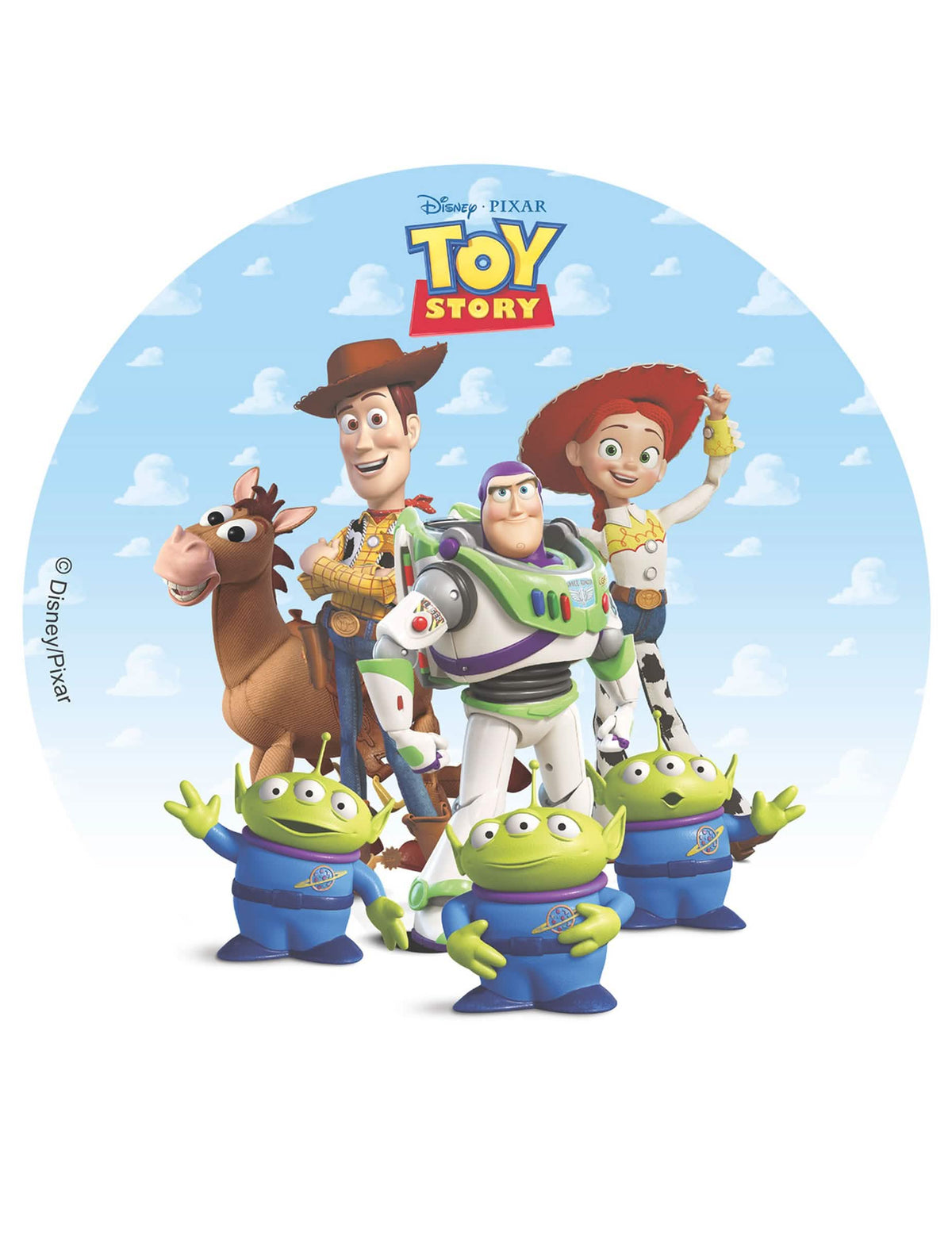 Disc din vafă pentru tort Toy Story™ 20 cm