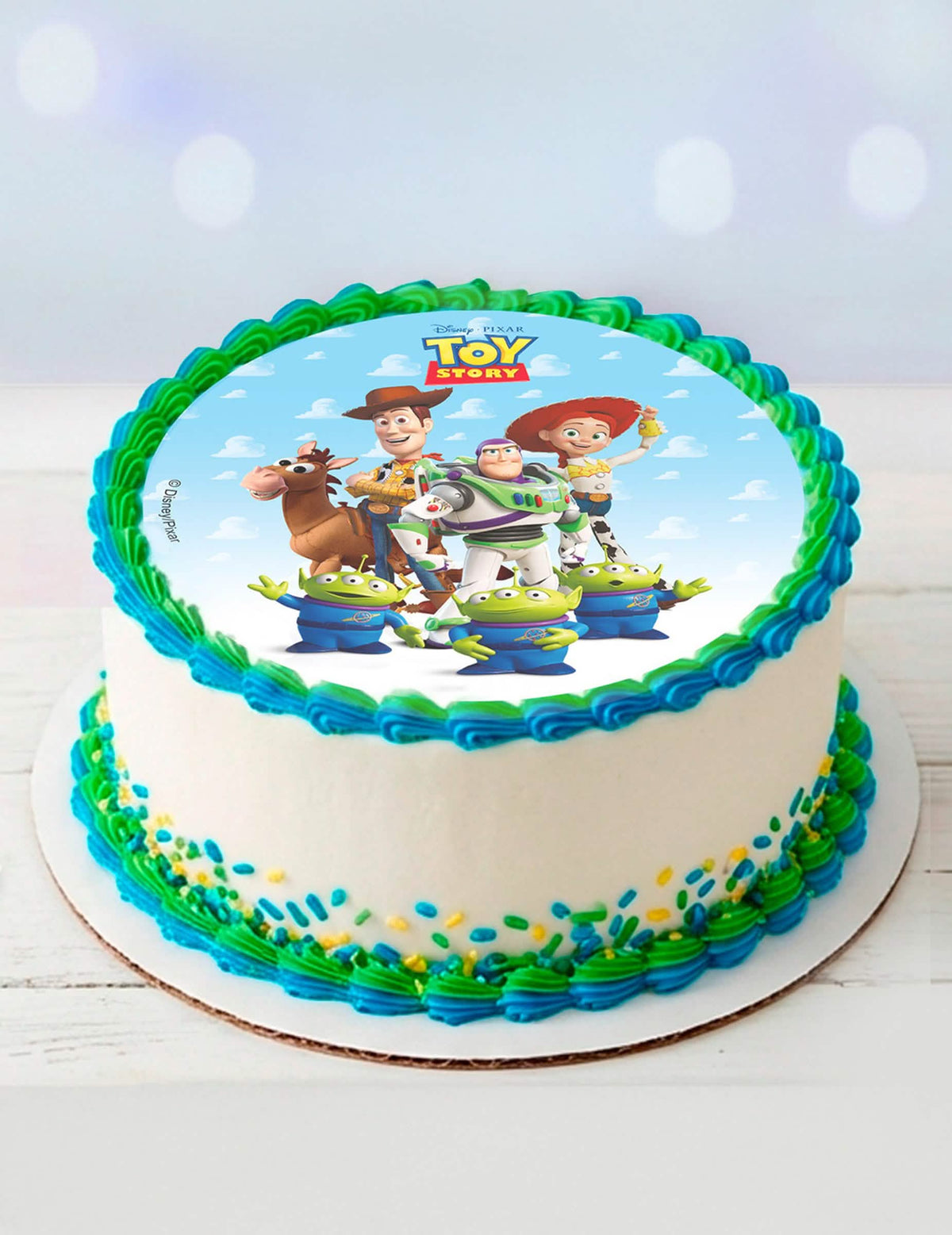 Disc din vafă pentru tort Toy Story™ 20 cm