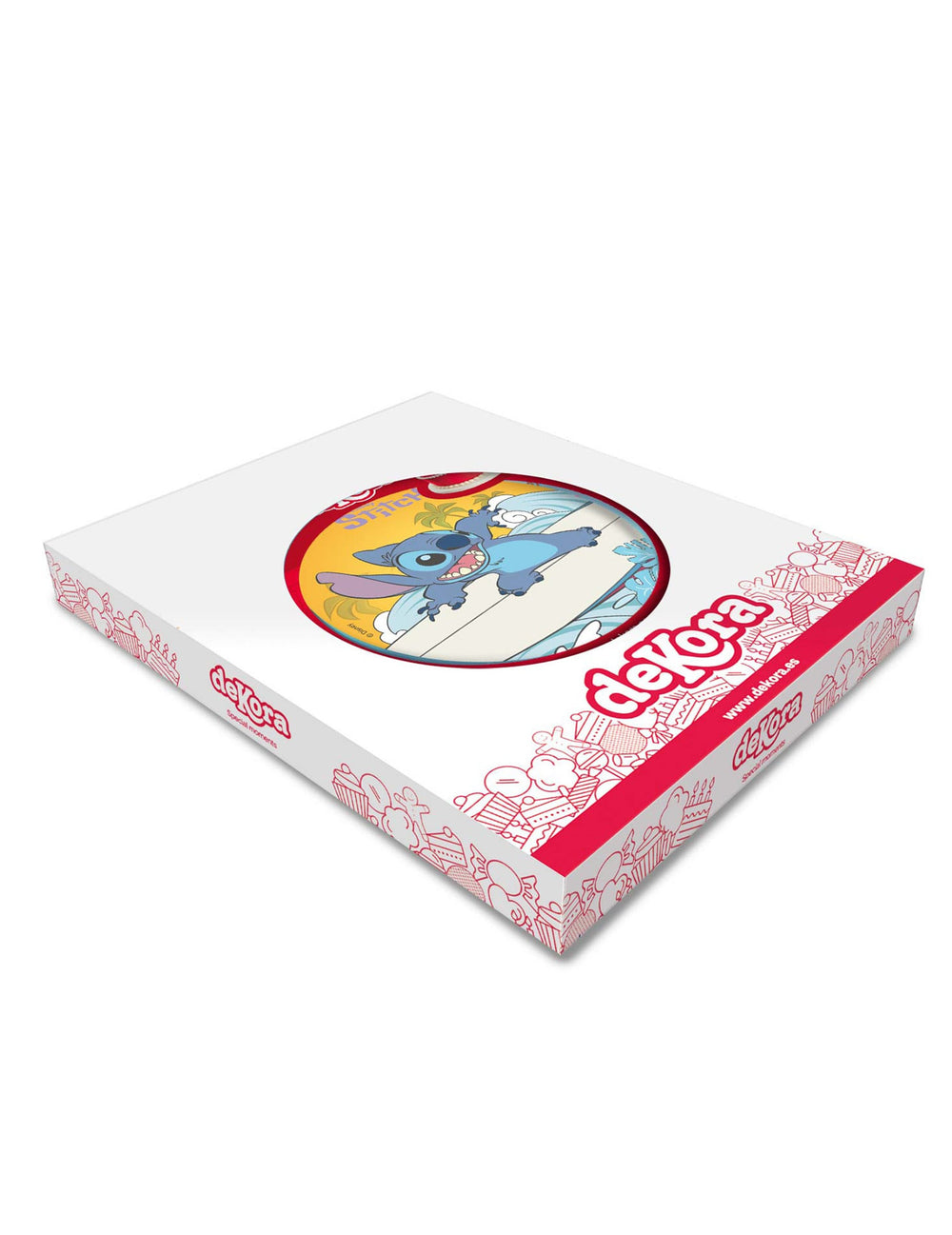Vue de l'emballage du disque azyme Stitch