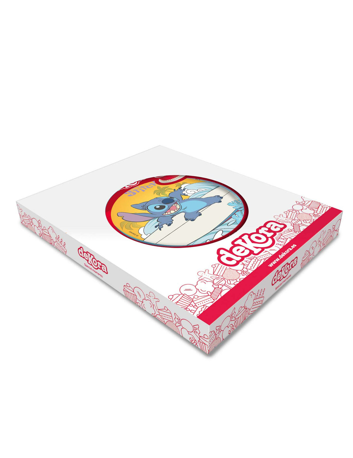 Vue de l'emballage du disque azyme Stitch