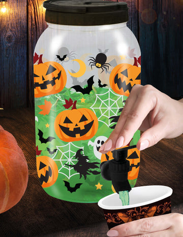 Distributeur à boisson motifs Halloween