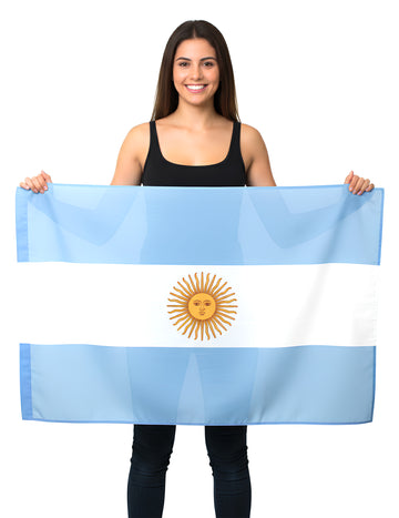 Steag Argentina din material textil 150 x 90 cm 