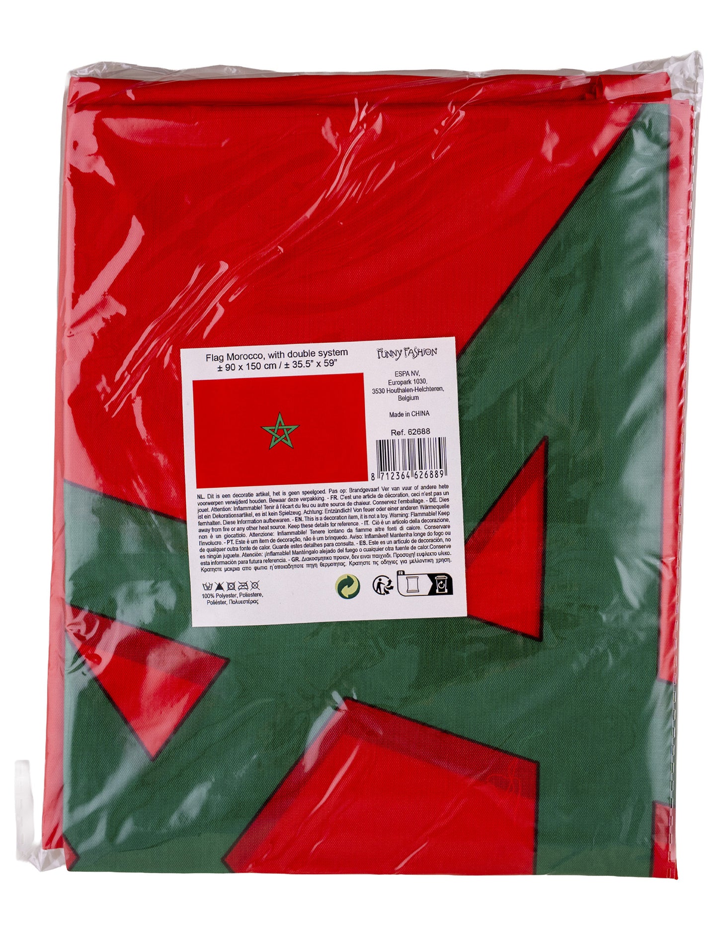 Suport Flag Maroc 90 x 150 cm