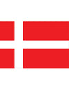 Drapeau supporter Danemark 90 x 150 cm