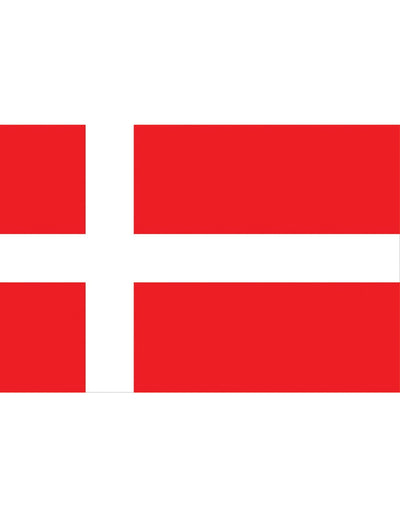 Drapeau supporter Danemark 90 x 150 cm