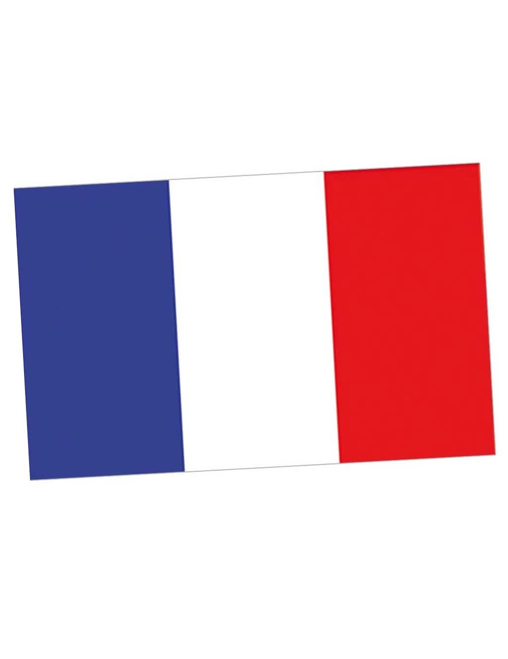 Drapeau France pour supporter bleu blanc rouge