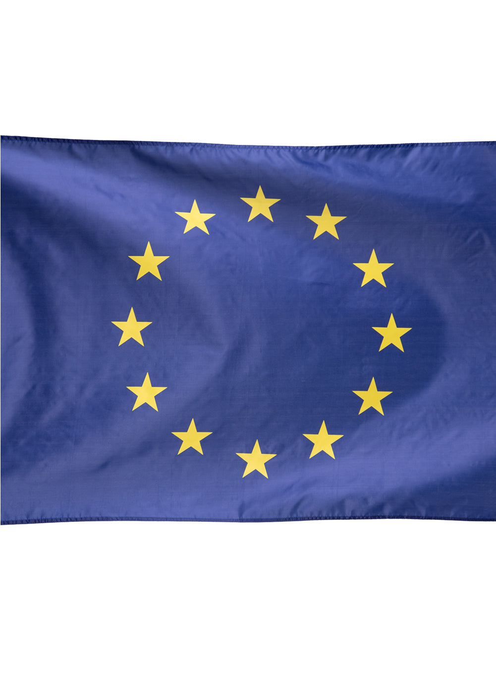 Drapeau Union Européenne pour décoration bleu avec étoiles jaunes