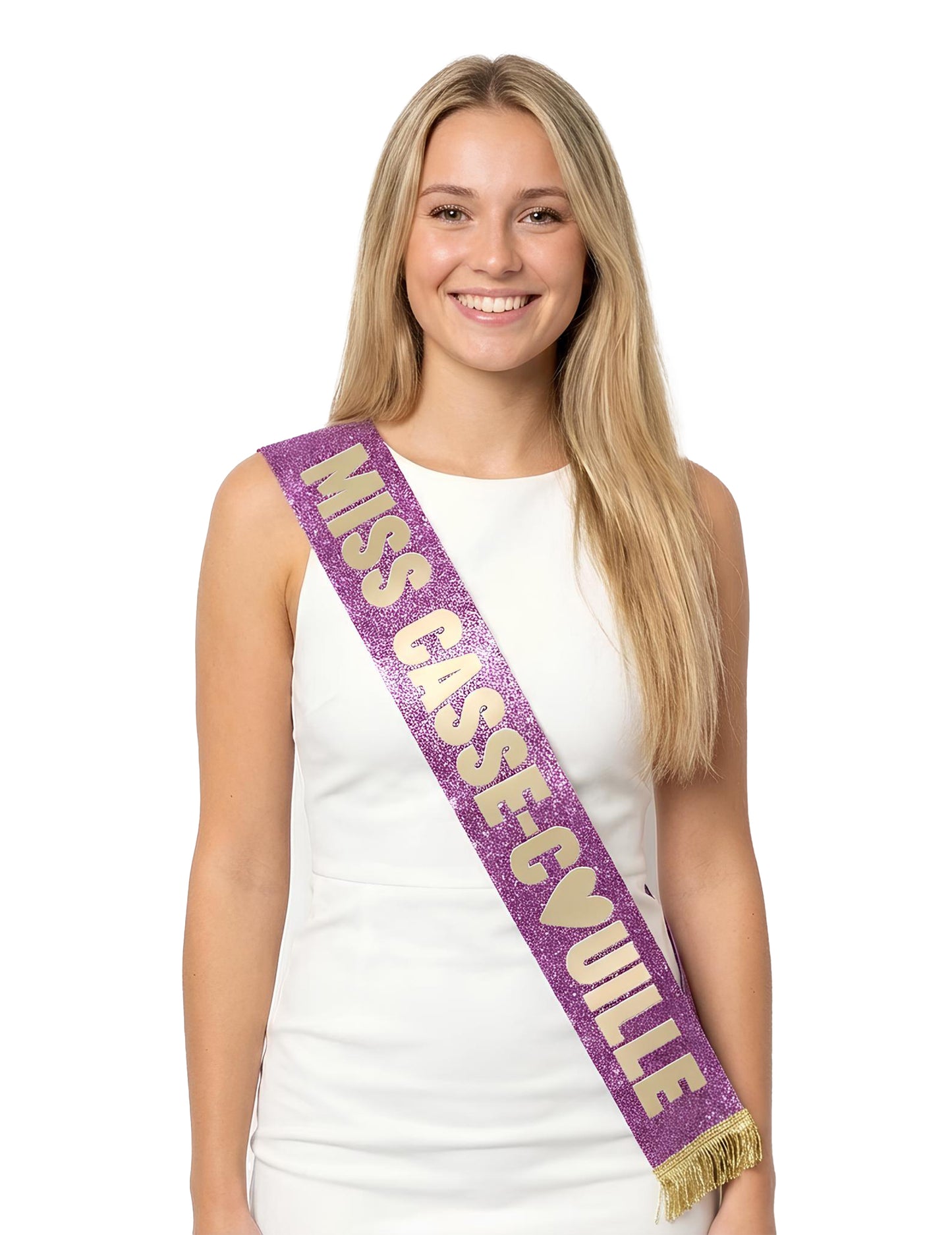 Eșarfă Miss Casse-couille cu paiete 