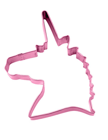 Formă de tăiat pentru prăjituri cap de unicorn 12.5 x 9 x 2.5 cm 