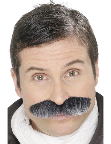 Mustață gri pentru adulți