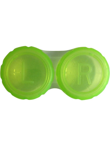 Etui pentru lentile pentru adulți verde