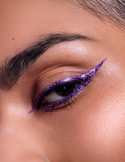 Eyeliner mov cu sclipici - Si si la paillette™