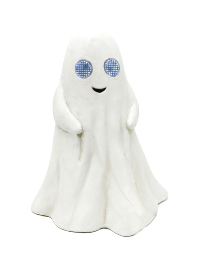 Fantôme décoratif Summerween en magnésie avec yeux LED animés 34,5 x 24 x 42 cm