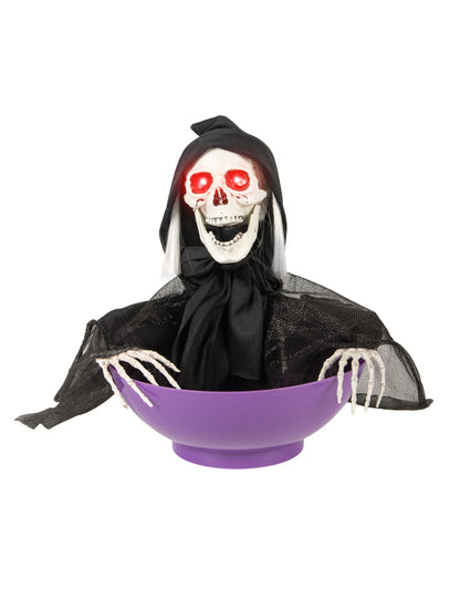 Ghoulish Reaper cu un bol strălucitor 52 cm