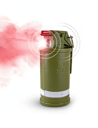 Grenadă falsă cu fum, sunet și lumină 