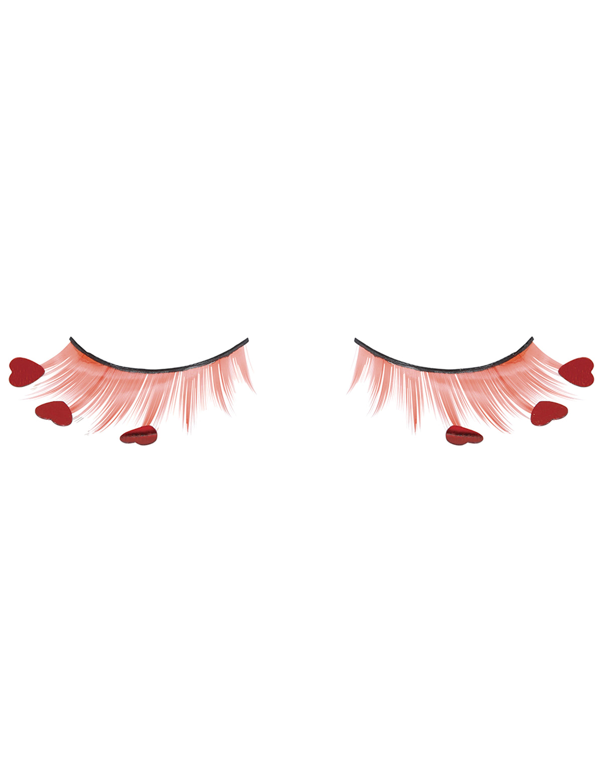 Faux cils cœurs adulte