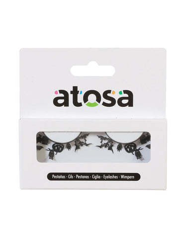 Gene false pentru adulți cu tematică de Halloween (gene false elegante)