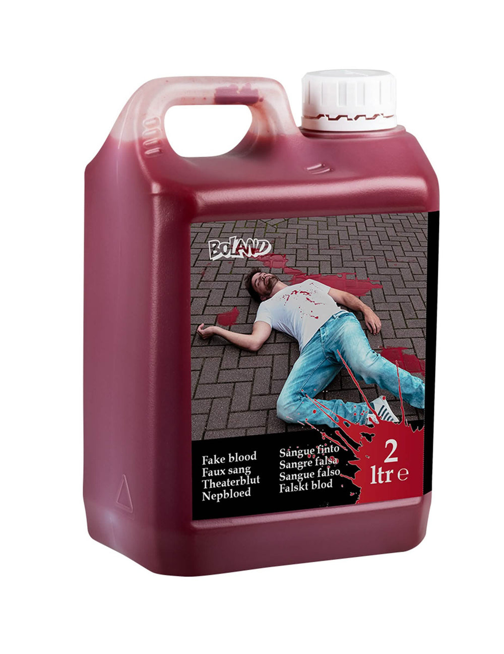 Sânge artificial pentru textile halloween pentru adult roșu 2 l
