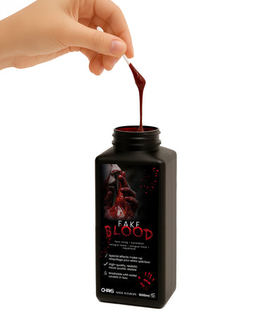Sânge fals, calitate pentru efecte speciale, roșu închis, 1 L