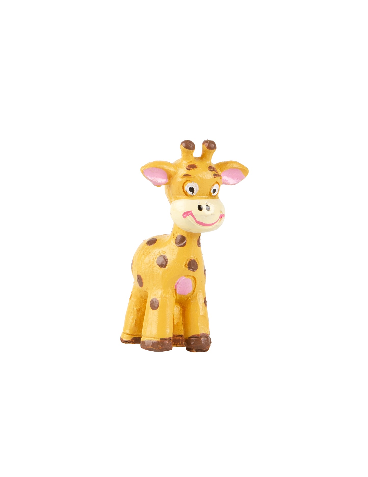 Figurină girafă din rășină 3 cm 3 ori cm temă safari
