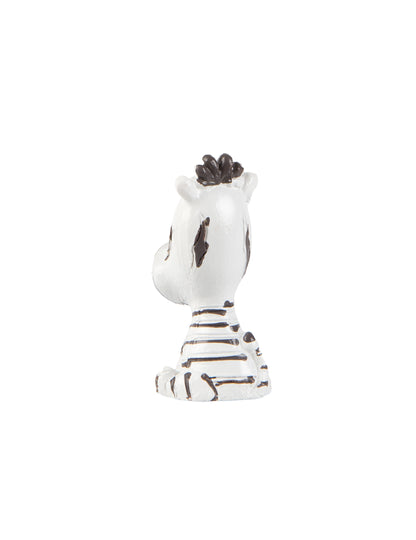 Figurină decorativă din rășină Safari Zebră 3 cm x 2,5 cm