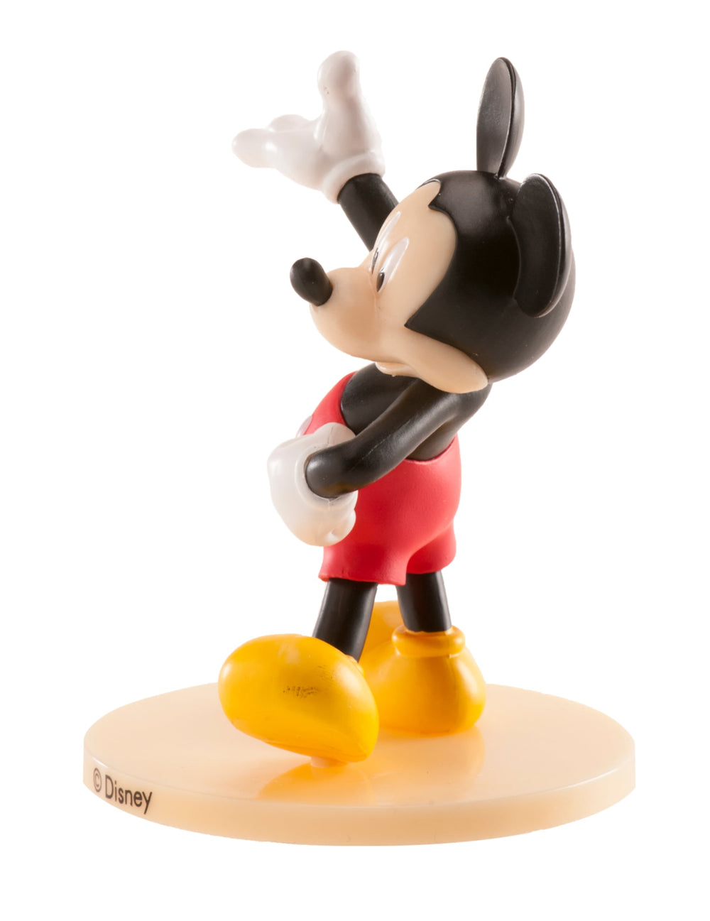 Vue de profil de la figurine Mickey
