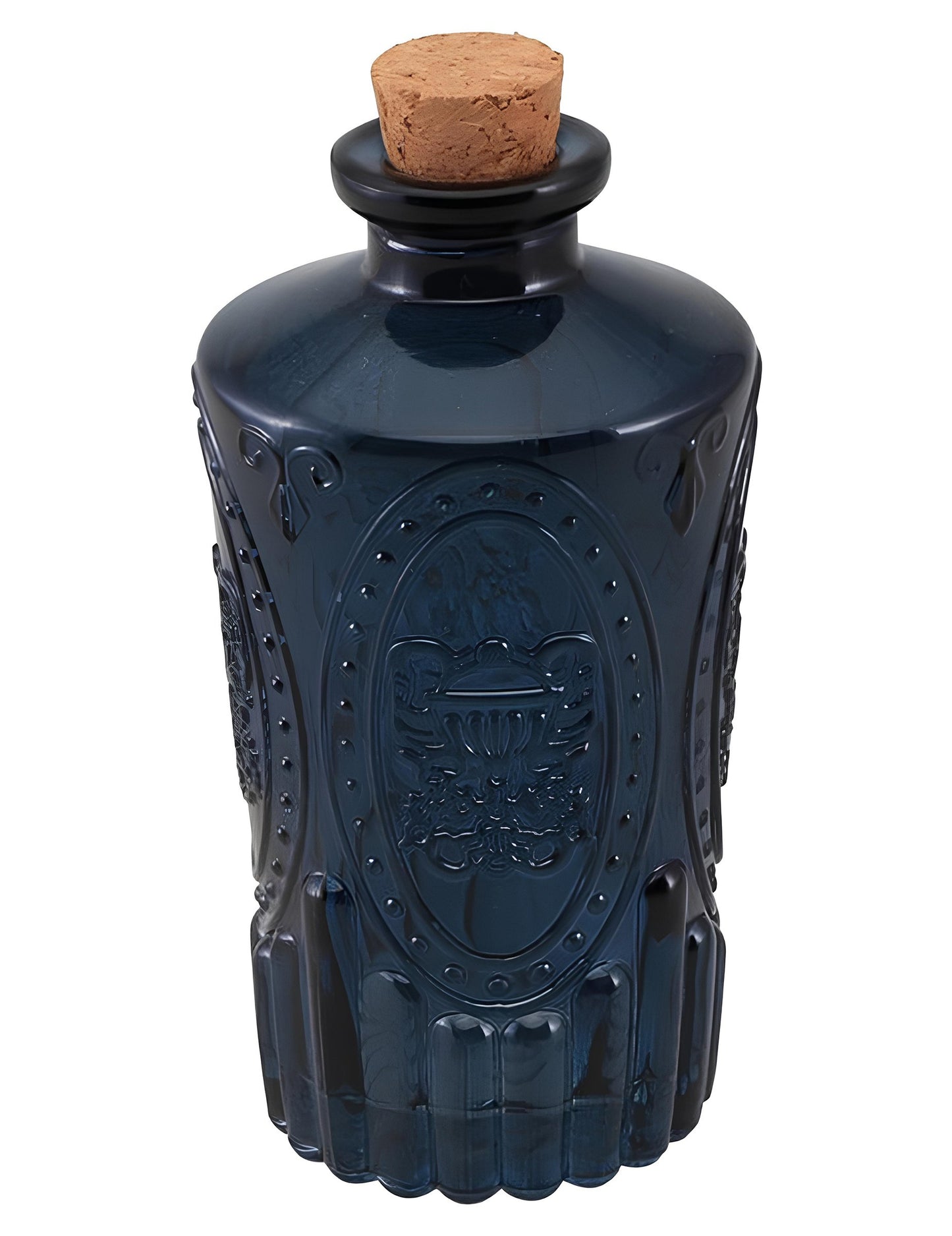 Midnight Blue Glass Vial 13.5 cm