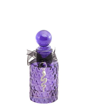 Fiole violette avec serpent 12,5 cm