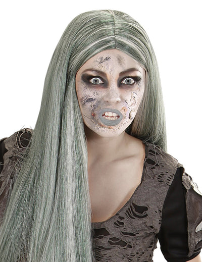 Maquillage peau de zombie pour adulte Halloween effet craquelé réaliste
