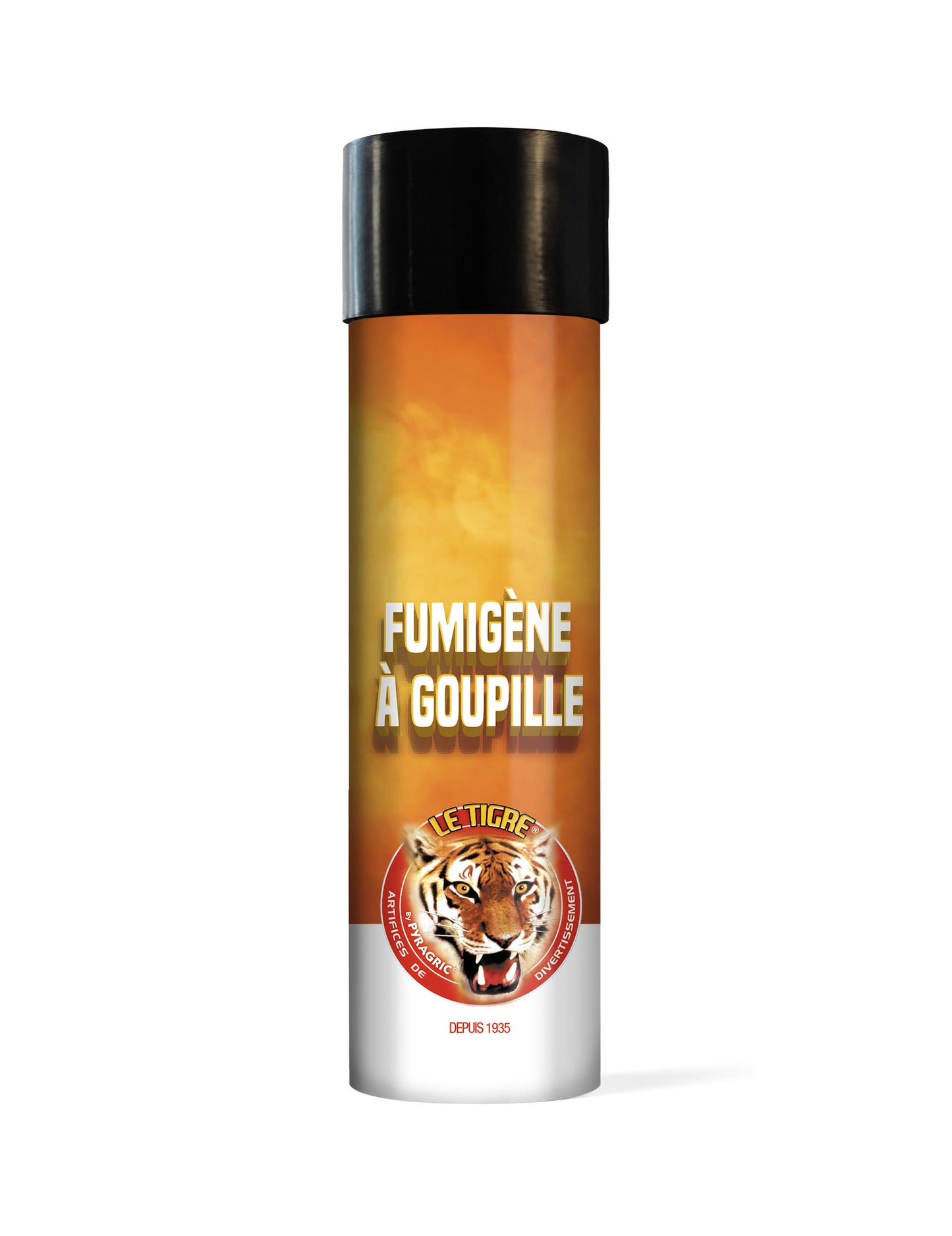 Fumigène à goupille orange 1 minute