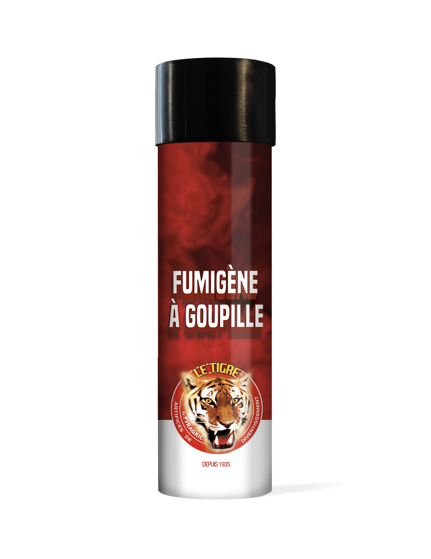 Fumigène à goupille rouge 1 minute