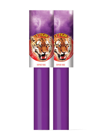 2 Fumigènes à main violets 45 secondes