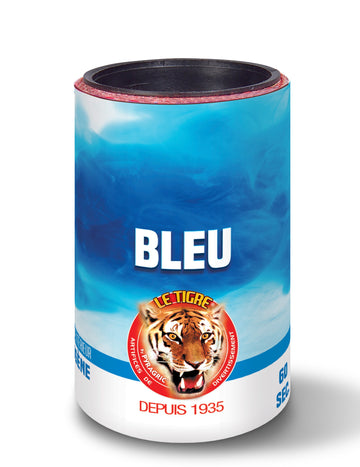Fumigène en pot bleu 1 minute