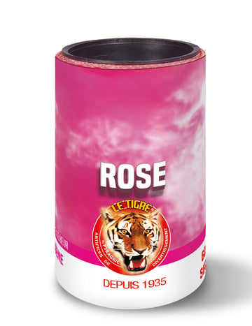 Fumigène en pot rose 1 minute