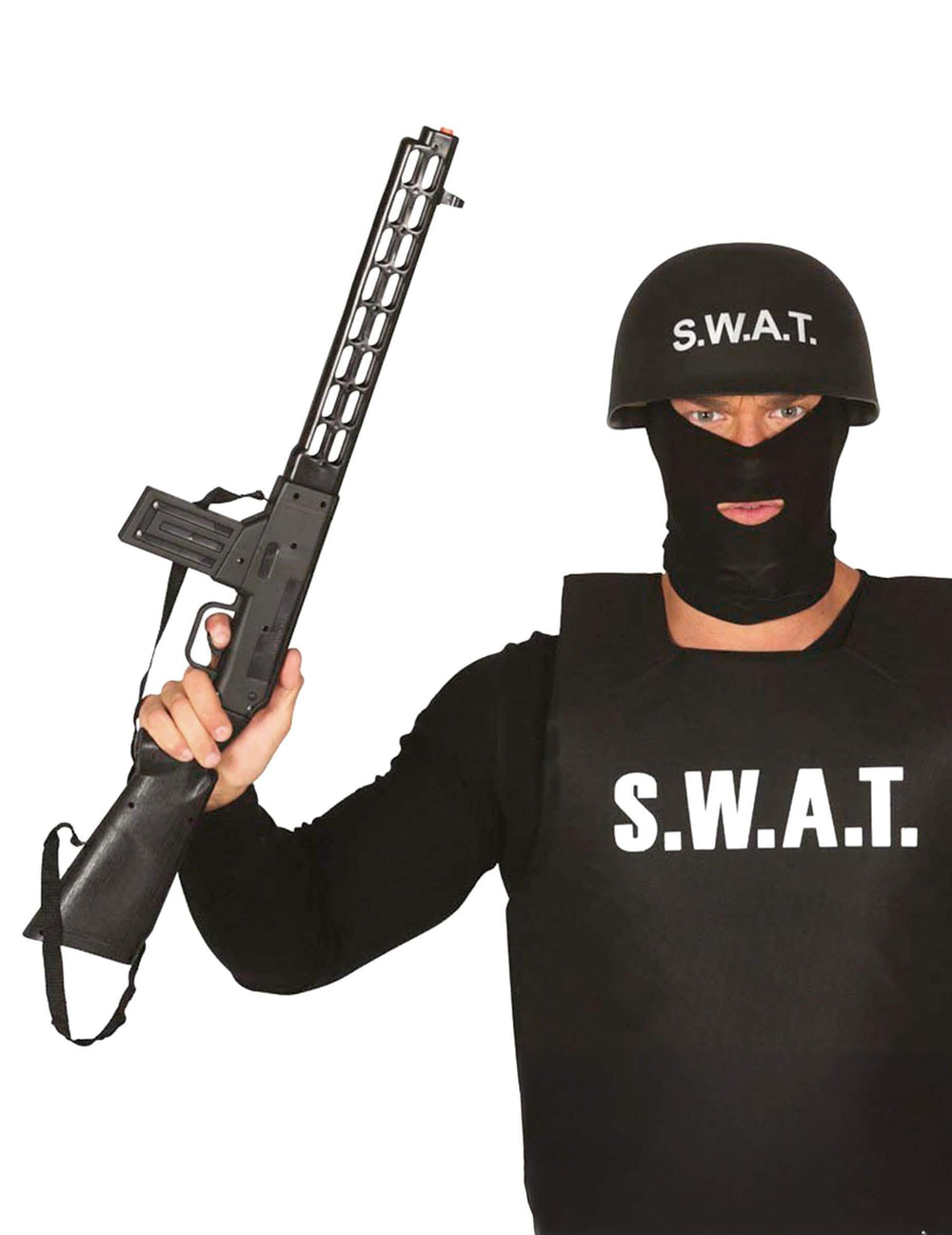Pușcă de asalt SWAT pentru adult negru de 69 cm