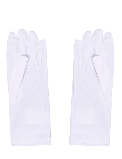 Vue de face des gants courts pour enfant
