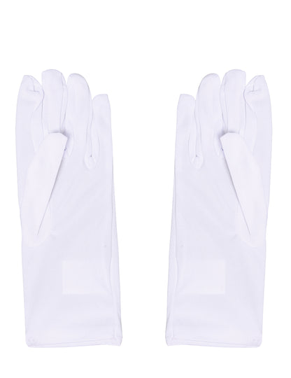 Vue de face des gants courts pour enfant
