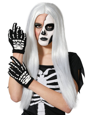 Mănuși scurte pentru schelet pentru adulți