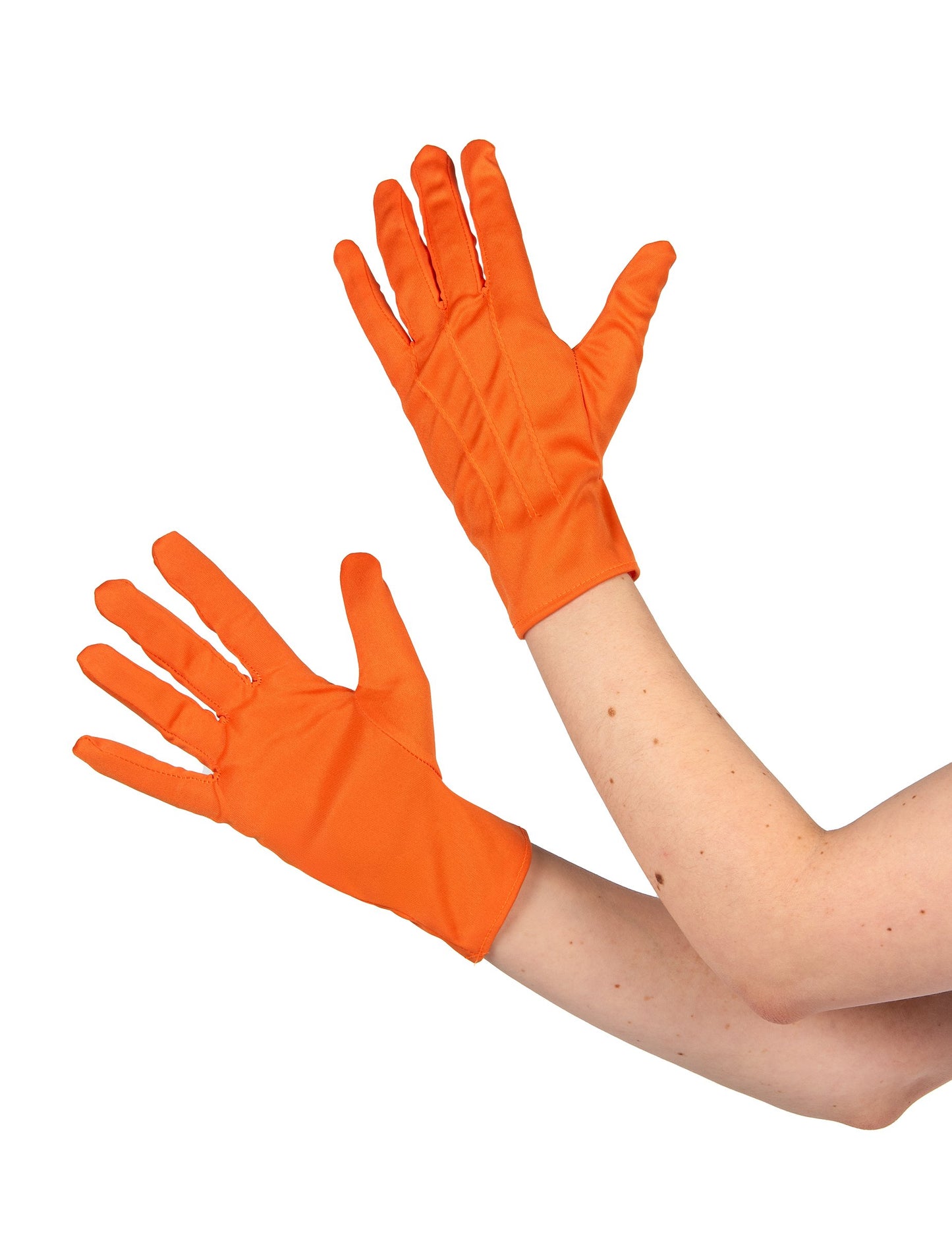 Mănuși scurte pentru adulți portocalii