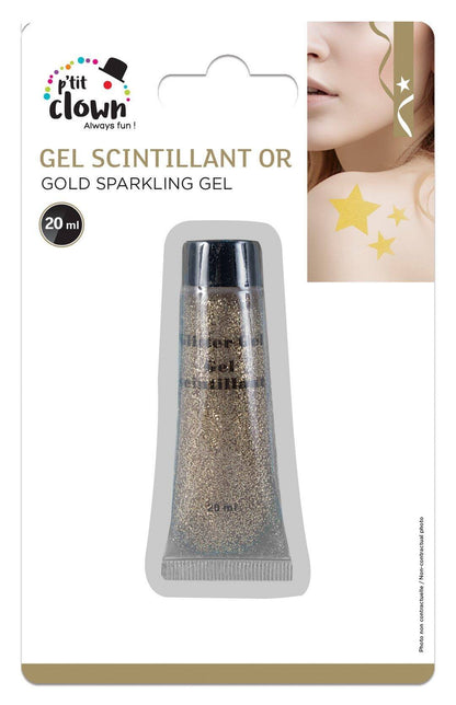 Gel de sclipici de aur 20 ml