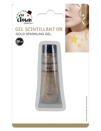 Gel de sclipici de aur 20 ml