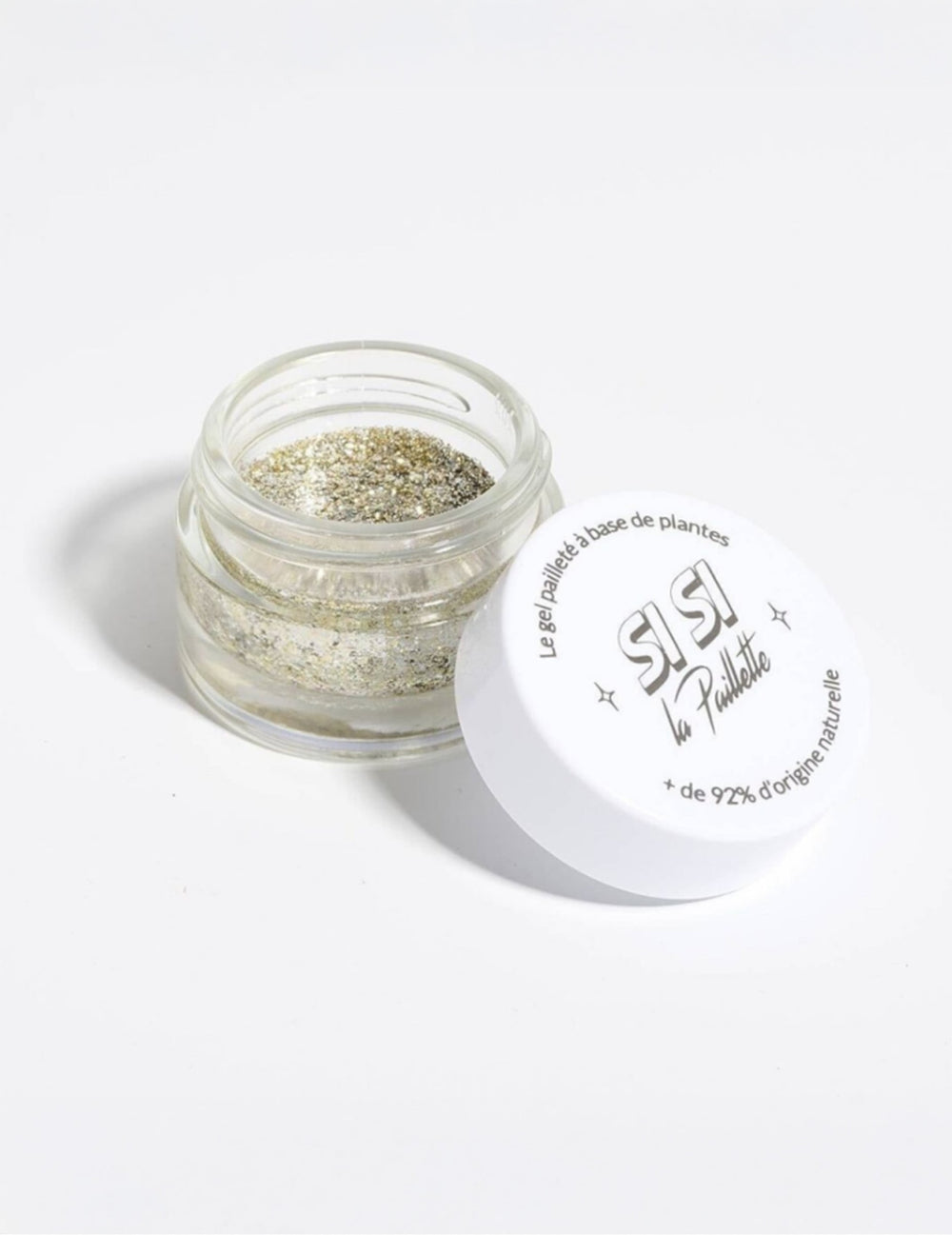 Pot ouvert du Gel pailleté Runway Si si la paillette