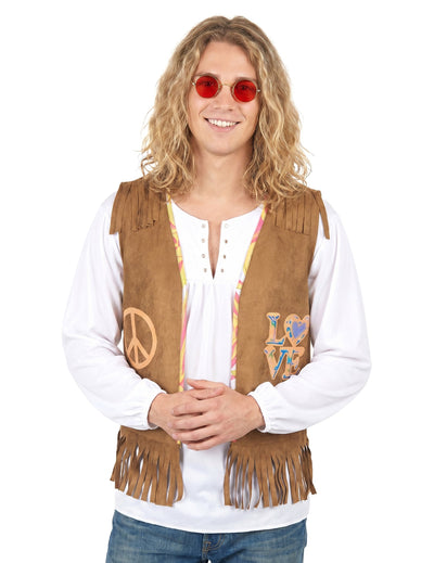 Vestă hippie pentru bărbați