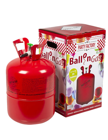 Sticlă mare de heliu până la 50 de baloane