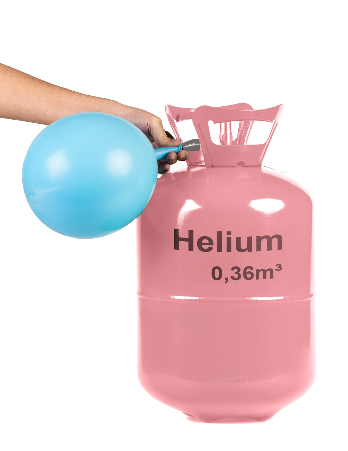 Sticlă mare de heliu până la 50 de baloane
