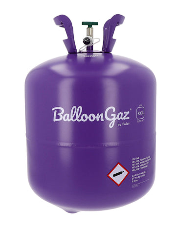Sticlă mare de heliu pentru până la 85 de baloane