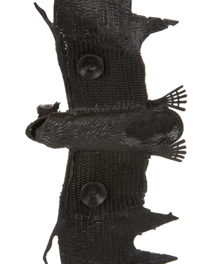 Détail des ventouses de fixation de la chauve-souris à suspendre Halloween