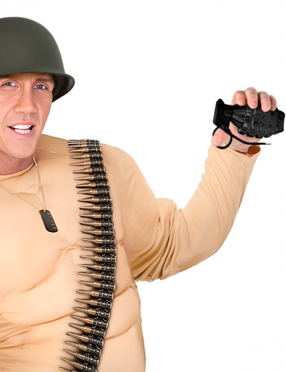 Mise en situation de la grenade à main pour adulte
